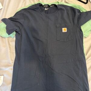 Carhartt Men's Dark Blue Pocket Tee